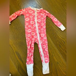 Little Sleepies Lips Onesie